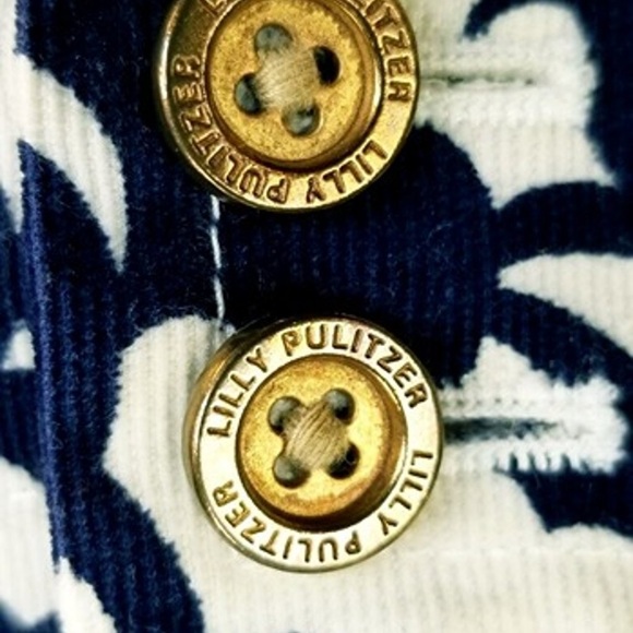 Lilly Pulitzer Horse of Course Novelty Print Corduroy Capris - Picture 3 of 5